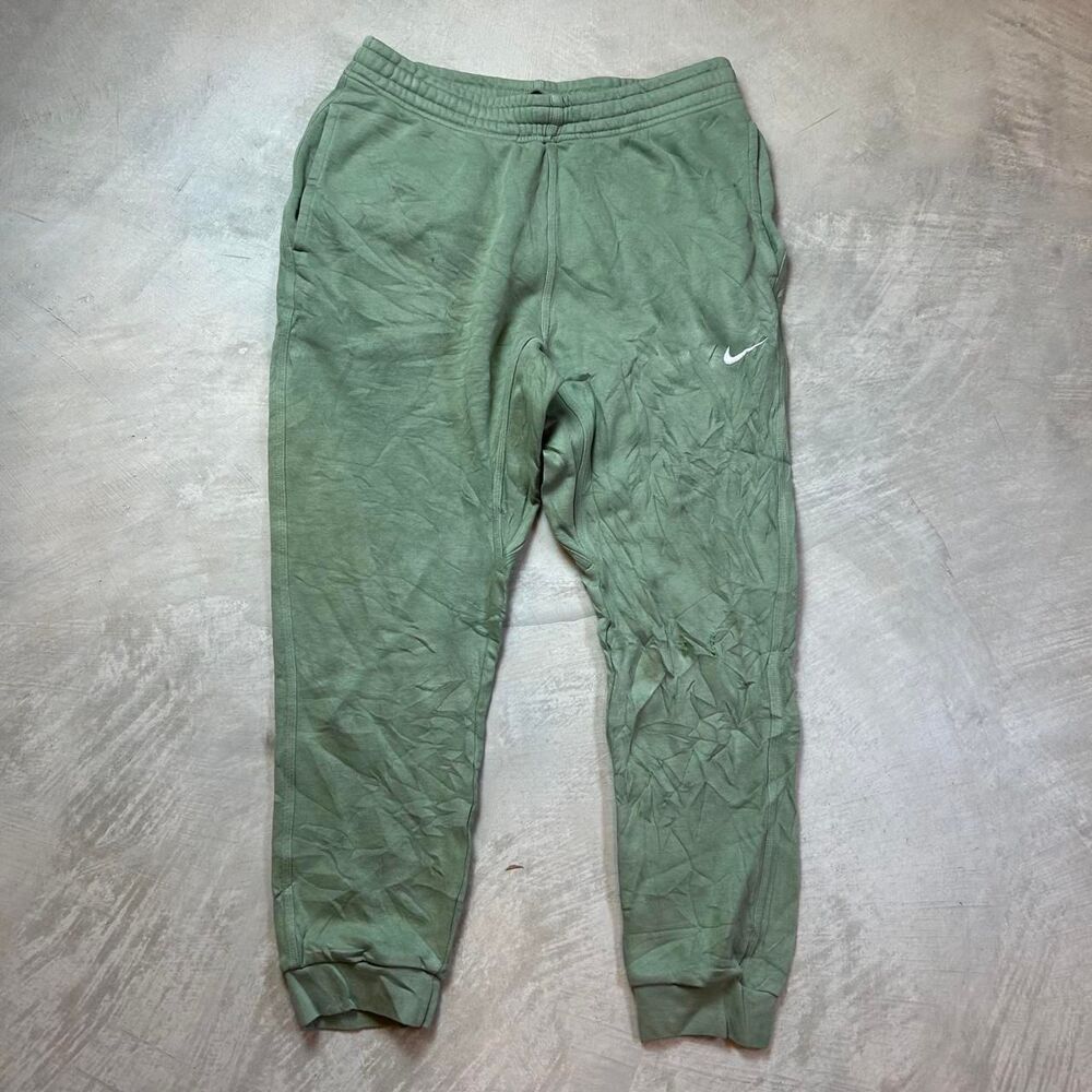 Nike Men's Green and Khaki Joggers-tracksuits